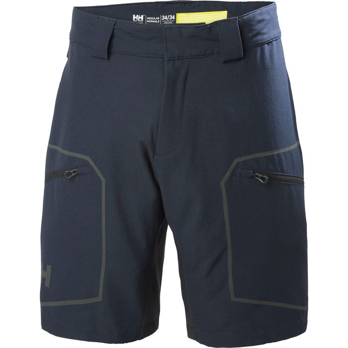 2024 Helly Hansen Mens HP Racing Deck Shorts 30217 Navy Sailing Sailing Wetsuit Outlet